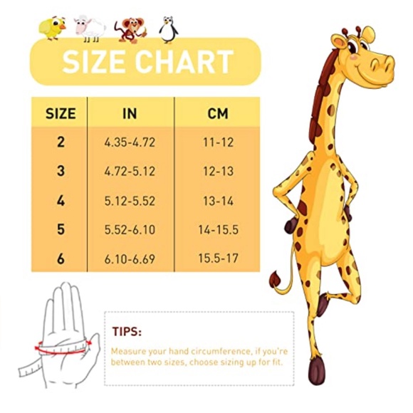 NEW Kids Gardening Gloves Size 6 (Age 11-13), Orange (3 Pair Set) - Picture 6 of 6